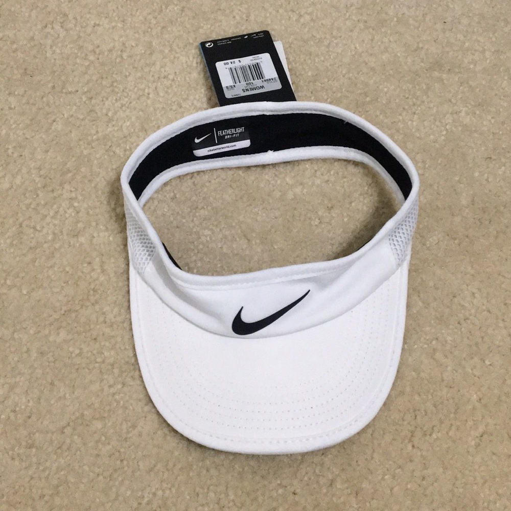 White Nike Visor NWT